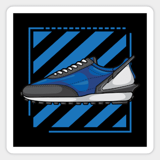 Daybrek Blue Jay Sneaker Magnet